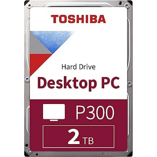 3.5” INTERNAL HDD TOSHIBA - 2 TB P300